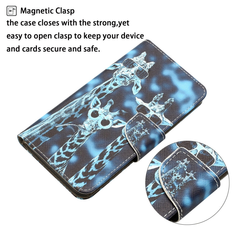 Colored Drawing Leather Phone Case, For iPhone 15 Pro Max, For iPhone 15 Pro, For iPhone 15 Plus, For iPhone 15