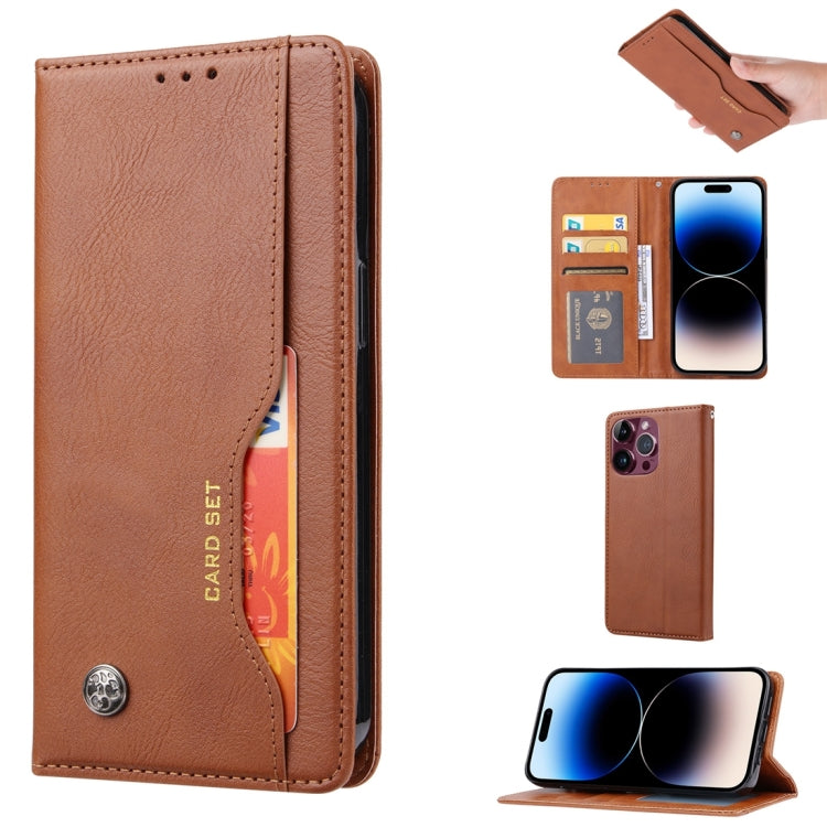 Knead Skin Texture Flip Leather Phone Case