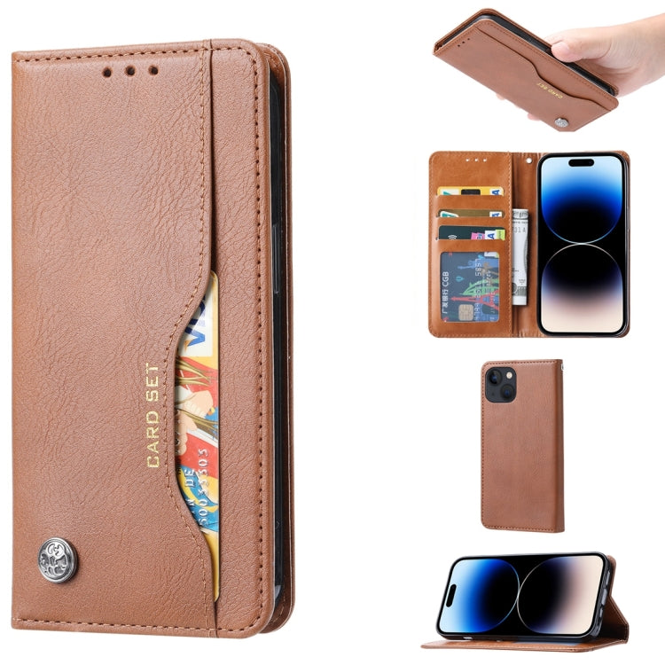 Knead Skin Texture Flip Leather Phone Case