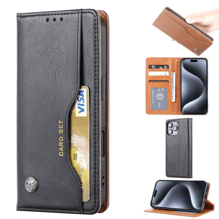 Knead Skin Texture Flip Leather Phone Case