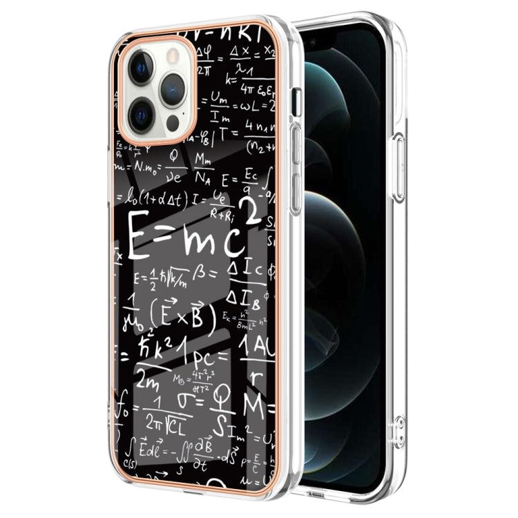 Electroplating Marble Dual-side IMD Phone Case, For iPhone 12 Pro Max, For iPhone 11 Pro Max, For iPhone 11