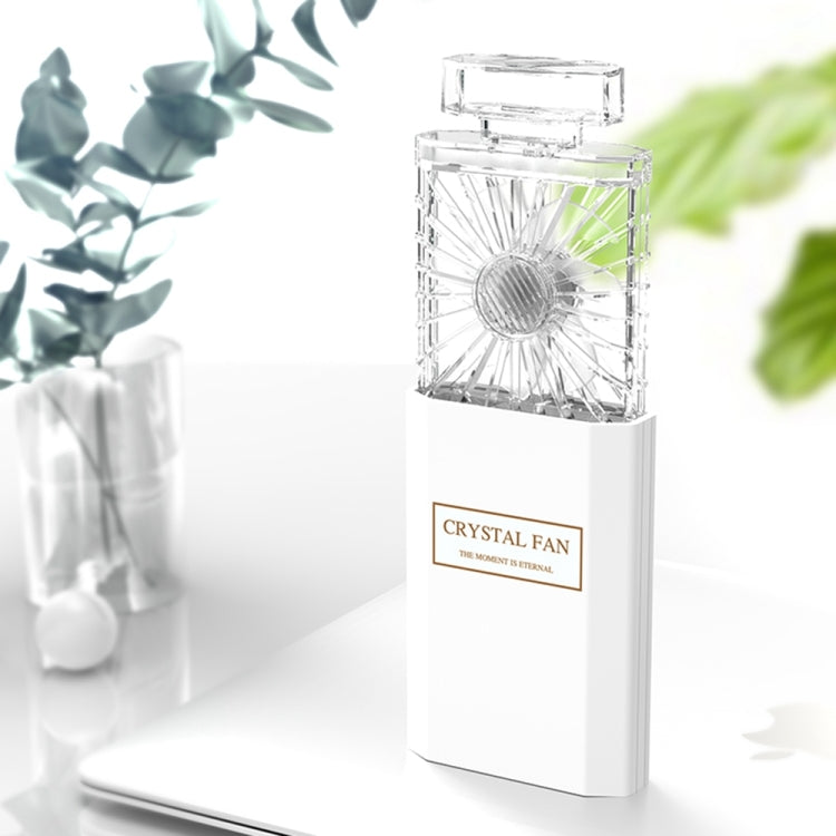 Perfume Shape Portable Fan Hidden Blade Fan