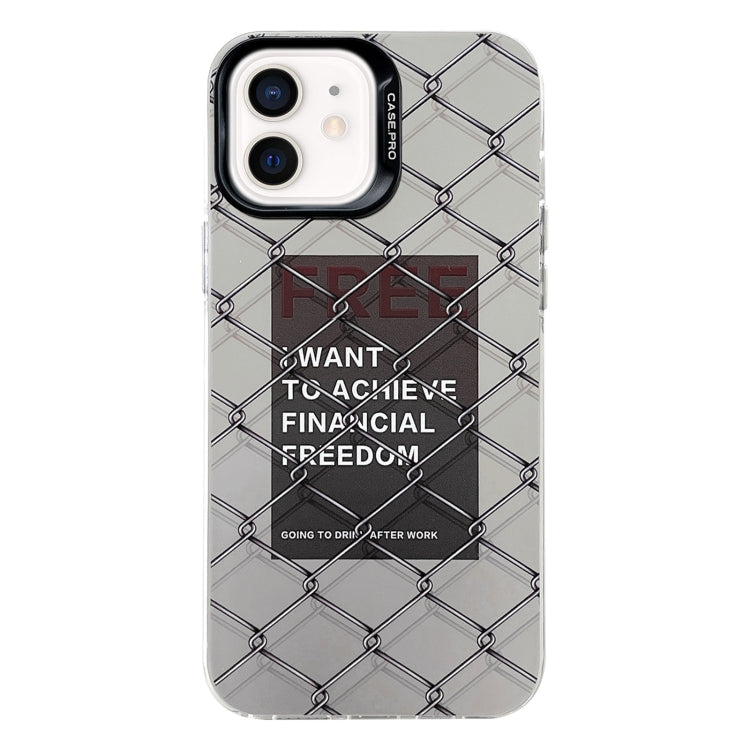Electroplated Silver Series PC Protective Phone Case, For iPhone 12 Pro, For iPhone 11