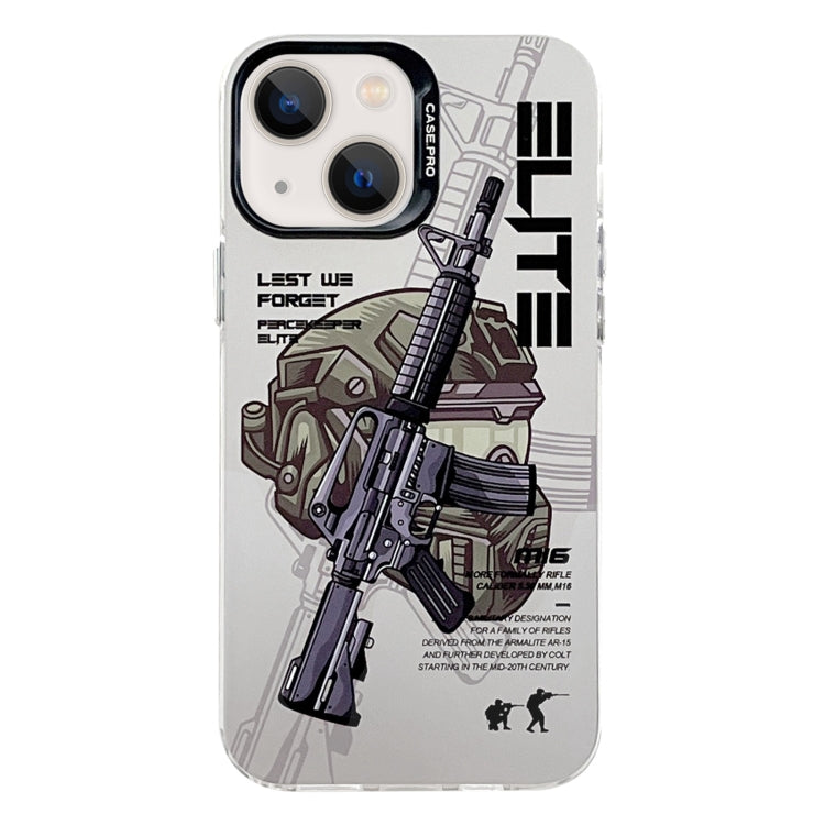 Electroplated Silver Series PC Protective Phone Case, For iPhone 13 Pro, For iPhone 13