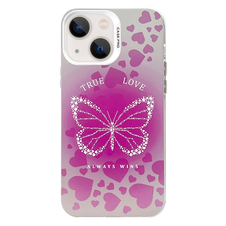 Electroplated Silver Series PC Protective Phone Case, For iPhone 13 Pro, For iPhone 13