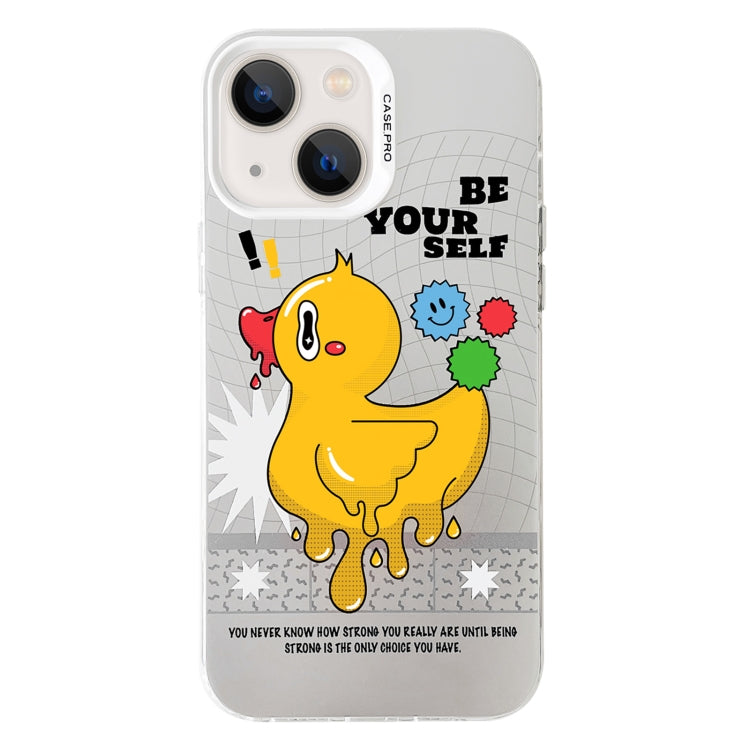 Electroplated Silver Series PC Protective Phone Case, For iPhone 13 Pro, For iPhone 13