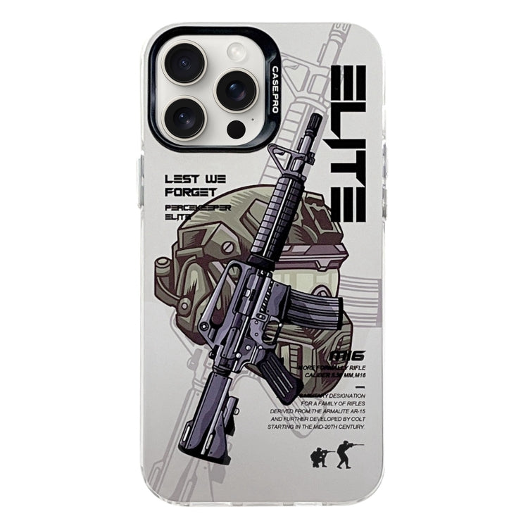Electroplated Silver Series PC Protective Phone Case, For iPhone 16 Pro Max, For iPhone 16 Pro
