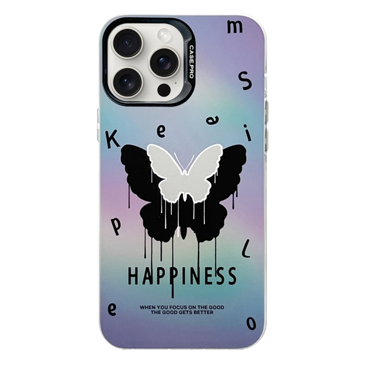 Electroplated Silver Series PC Protective Phone Case, For iPhone 16 Pro Max, For iPhone 16 Pro