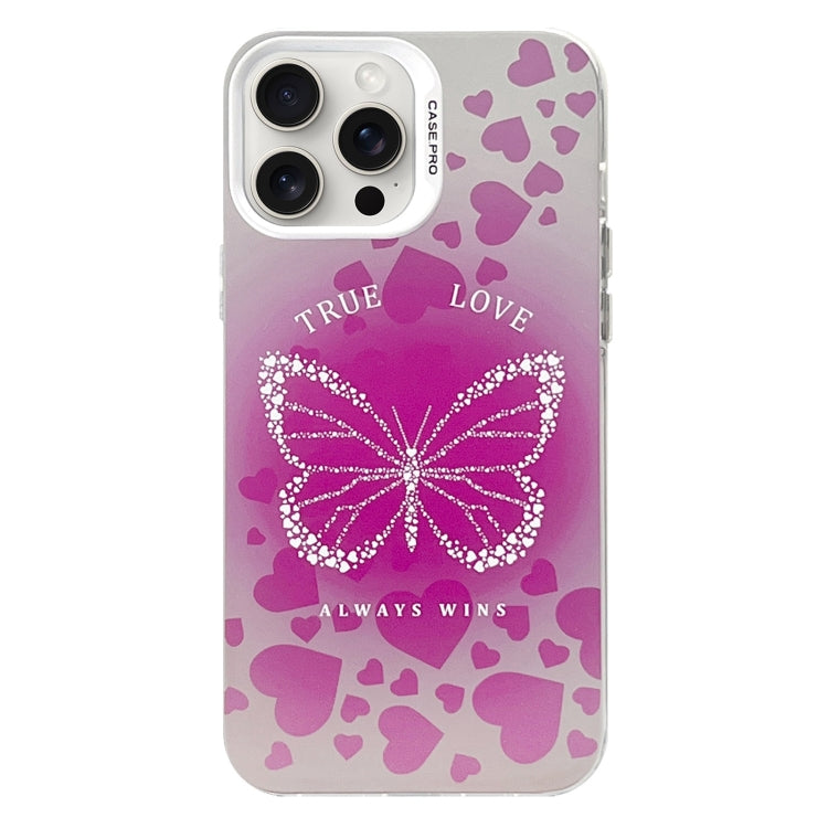 Electroplated Silver Series PC Protective Phone Case, For iPhone 16 Pro Max, For iPhone 16 Pro