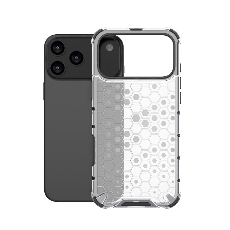 جراب هاتف مضاد للصدمات بتصميم قرص العسل، مناسب لأجهزة iPhone 16e وiPhone 16 Pro Max وiPhone 16 Pro وiPhone 16 Plus وiPhone 16 وiPhone 15 Pro Max وiPhone 15 Pro وiPhone 15