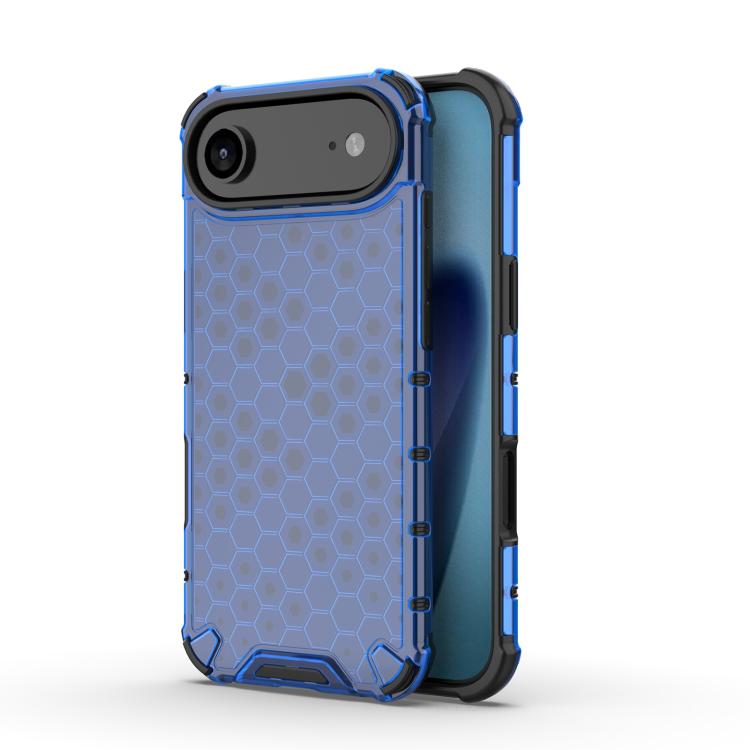 جراب هاتف مضاد للصدمات بتصميم قرص العسل، مناسب لأجهزة iPhone 16e وiPhone 16 Pro Max وiPhone 16 Pro وiPhone 16 Plus وiPhone 16 وiPhone 15 Pro Max وiPhone 15 Pro وiPhone 15
