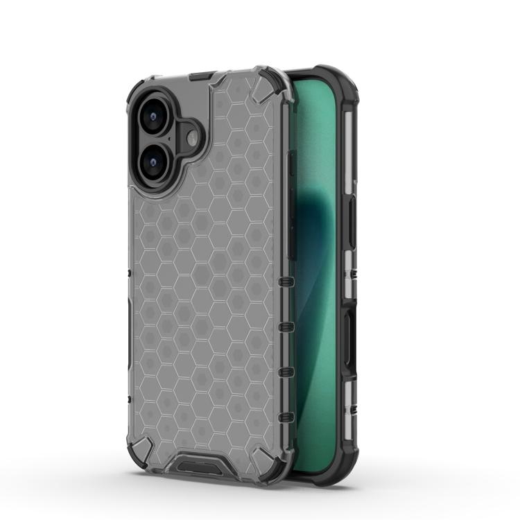 جراب هاتف مضاد للصدمات بتصميم قرص العسل، مناسب لأجهزة iPhone 16e وiPhone 16 Pro Max وiPhone 16 Pro وiPhone 16 Plus وiPhone 16 وiPhone 15 Pro Max وiPhone 15 Pro وiPhone 15