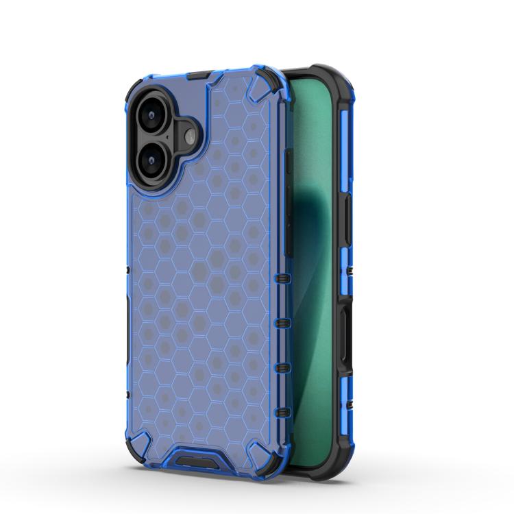 جراب هاتف مضاد للصدمات بتصميم قرص العسل، مناسب لأجهزة iPhone 16e وiPhone 16 Pro Max وiPhone 16 Pro وiPhone 16 Plus وiPhone 16 وiPhone 15 Pro Max وiPhone 15 Pro وiPhone 15