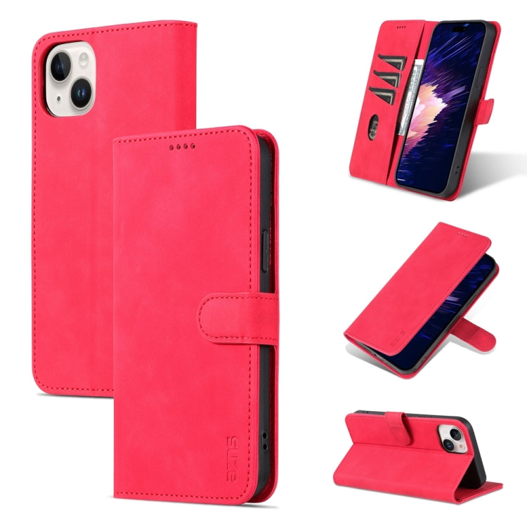 AZNS Skin Feel Calf Texture Flip Leather Phone Case