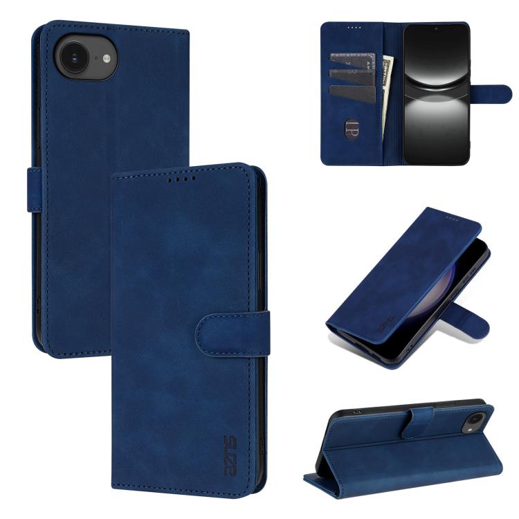 AZNS Skin Feel Calf Texture Flip Leather Phone Case