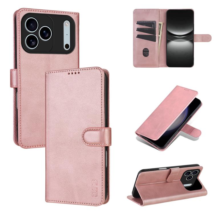 AZNS Skin Feel Calf Texture Flip Leather Phone Case