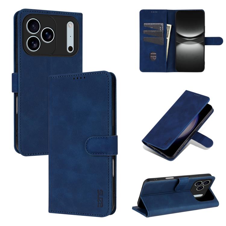 AZNS Skin Feel Calf Texture Flip Leather Phone Case
