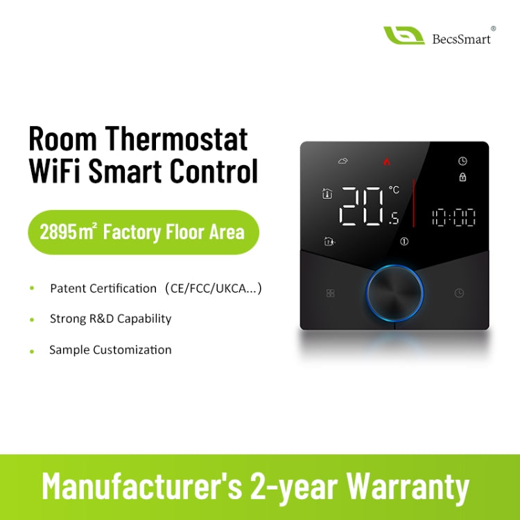 Smart Home LED Thermostat