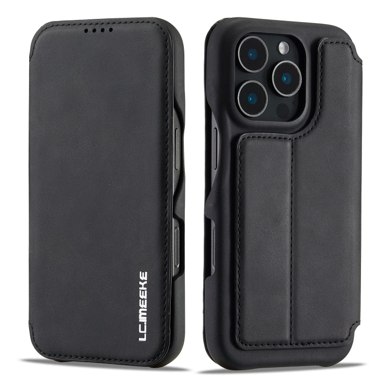 LC.IMEEKE Hon Ancient Series Flip Leather Phone Case, For iPhone 15 Pro, For iPhone 15 Plus, For iPhone 15
