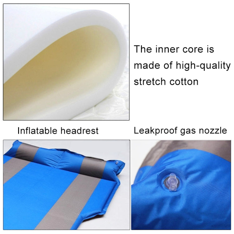 Universal Car Polyester Pongee Sleeping Mat Mattress Off-road SUV Trunk Travel Inflatable Mattress Air Bed, 180 x 130 x 102cm, 195 x 130 x 109cm