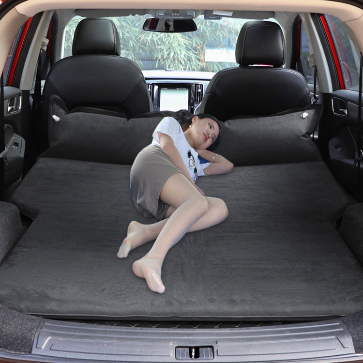 Universal Car Suede Sleeping Mat Mattress Off-road SUV Trunk Travel Inflatable Mattress Air Bed, 180 x 130 x 102cm, 195 x 130 x 109cm