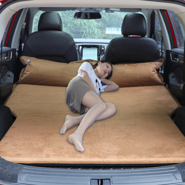 Universal Car Suede Sleeping Mat Mattress Off-road SUV Trunk Travel Inflatable Mattress Air Bed, 180 x 130 x 102cm, 195 x 130 x 109cm