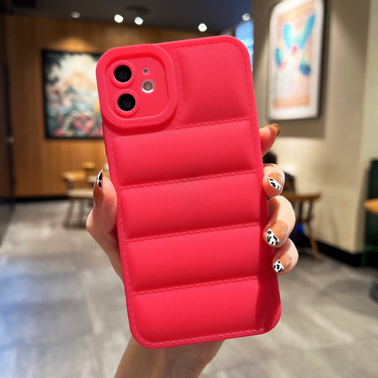 Eiderdown Airbag Frosted TPU Phone Case, For iPhone 14, For iPhone 14 Pro, For iPhone 14 Pro Max, For iPhone SE 2022 / SE 2020, For iPhone 13 Pro Max, For iPhone 13 Pro, For iPhone 13, For iPhone 12, For iPhone 12 Pro Max