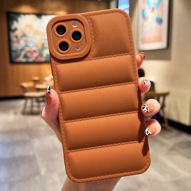 Eiderdown Airbag Frosted TPU Phone Case, For iPhone 16 Pro Max, For iPhone 16 Pro, For iPhone 16 Plus, For iPhone 16, For iPhone 15 Pro Max, For iPhone 15 Pro, For iPhone 15 Plus, For iPhone 15, For iPhone 14 Plus