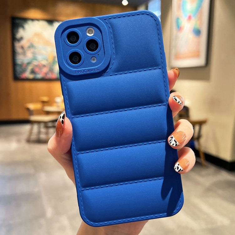 Eiderdown Airbag Frosted TPU Phone Case, For iPhone 16 Pro Max, For iPhone 16 Pro, For iPhone 16 Plus, For iPhone 16, For iPhone 15 Pro Max, For iPhone 15 Pro, For iPhone 15 Plus, For iPhone 15, For iPhone 14 Plus