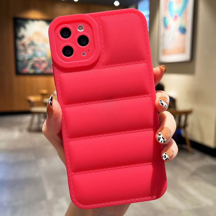Eiderdown Airbag Frosted TPU Phone Case, For iPhone 16 Pro Max, For iPhone 16 Pro, For iPhone 16 Plus, For iPhone 16, For iPhone 15 Pro Max, For iPhone 15 Pro, For iPhone 15 Plus, For iPhone 15, For iPhone 14 Plus