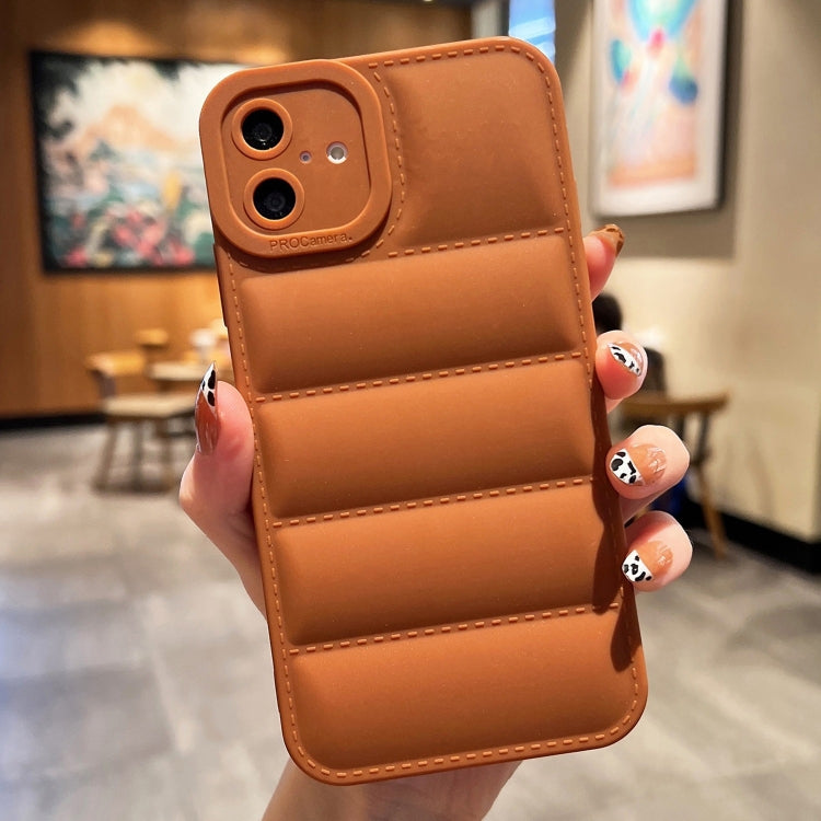 Eiderdown Airbag Frosted TPU Phone Case, For iPhone 16 Pro Max, For iPhone 16 Pro, For iPhone 16 Plus, For iPhone 16, For iPhone 15 Pro Max, For iPhone 15 Pro, For iPhone 15 Plus, For iPhone 15, For iPhone 14 Plus