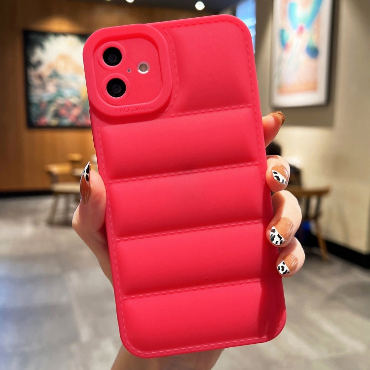 Eiderdown Airbag Frosted TPU Phone Case, For iPhone 16 Pro Max, For iPhone 16 Pro, For iPhone 16 Plus, For iPhone 16, For iPhone 15 Pro Max, For iPhone 15 Pro, For iPhone 15 Plus, For iPhone 15, For iPhone 14 Plus