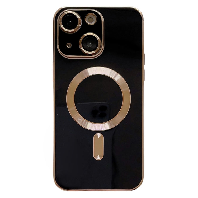Magsafe Plating TPU Phone Case with Lens Film, For iPhone 15 Pro Max, For iPhone 15 Pro, For iPhone 15 Plus, For iPhone 15, For iPhone 14 Plus, For iPhone 14, For iPhone 14 Pro, For iPhone 14 Pro Max, For iPhone 13 Pro Max