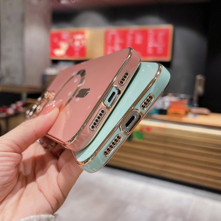 Magsafe Plating TPU Phone Case with Lens Film, For iPhone 15 Pro Max, For iPhone 15 Pro, For iPhone 15 Plus, For iPhone 15, For iPhone 14 Plus, For iPhone 14, For iPhone 14 Pro, For iPhone 14 Pro Max, For iPhone 13 Pro Max
