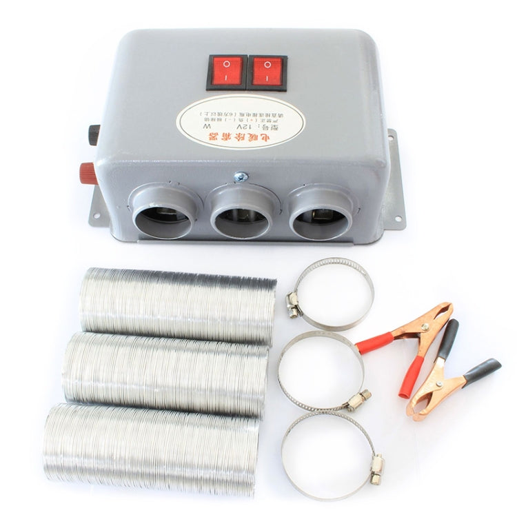 Car 3-hole Electric Heater Demister Defroster, DC 12V, DC 24V