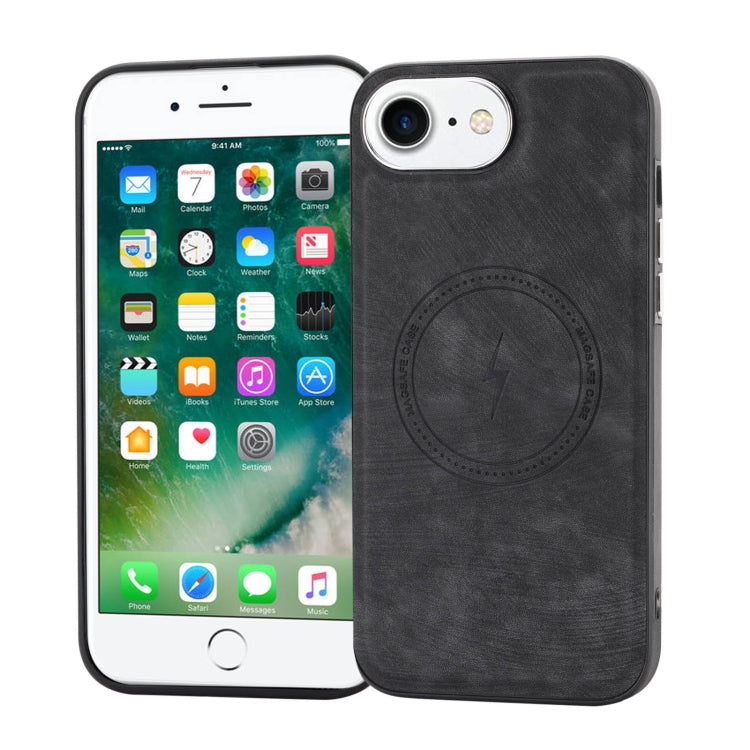 Side PU Hybrid TPU Magsafe Phone Case, For iPhone SE 2022 / 2020 / 8 / 7, For iPhone 13 Pro Max, For iPhone 13 Pro, For iPhone 13, For iPhone 12, For iPhone 12 Pro Max, For iPhone 12 Pro, For iPhone 11 Pro Max