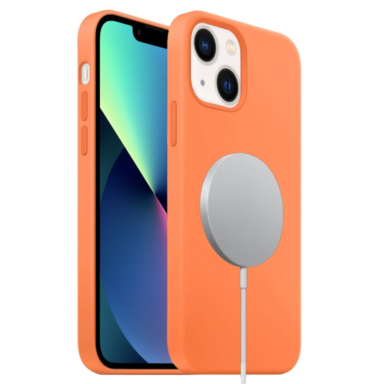 Liquid Silicone Full Coverage MagSafe Phone Case, For iPhone 13, For iPhone 13 mini