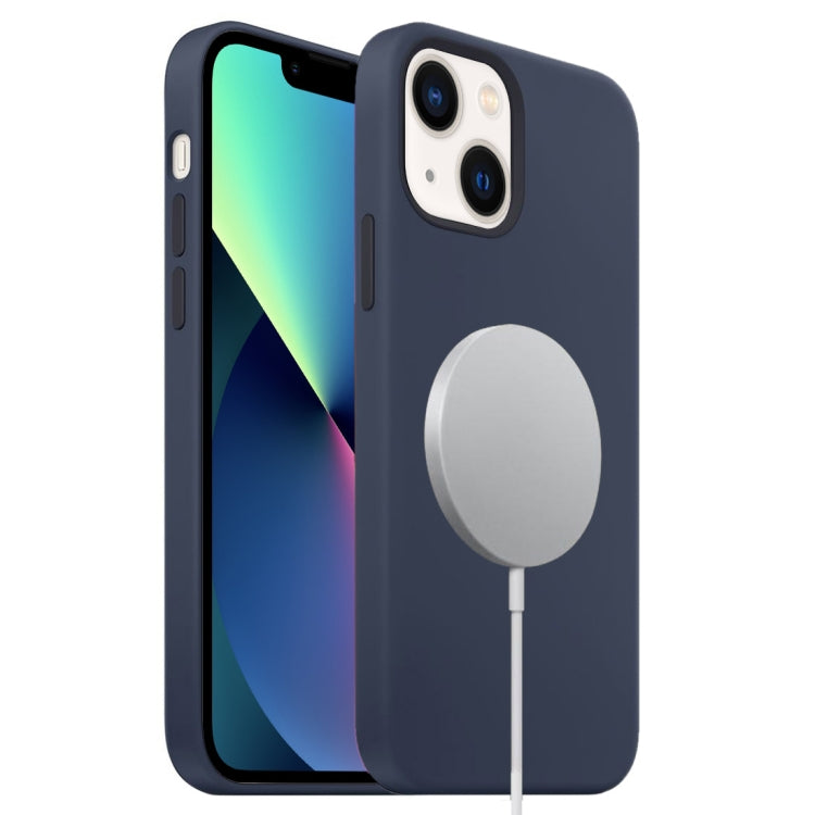 Liquid Silicone Full Coverage MagSafe Phone Case, For iPhone 13, For iPhone 13 mini