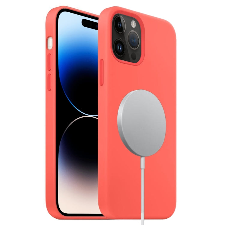 Liquid Silicone Full Coverage MagSafe Phone Case, For iPhone 14 Pro, For iPhone 14 Pro Max