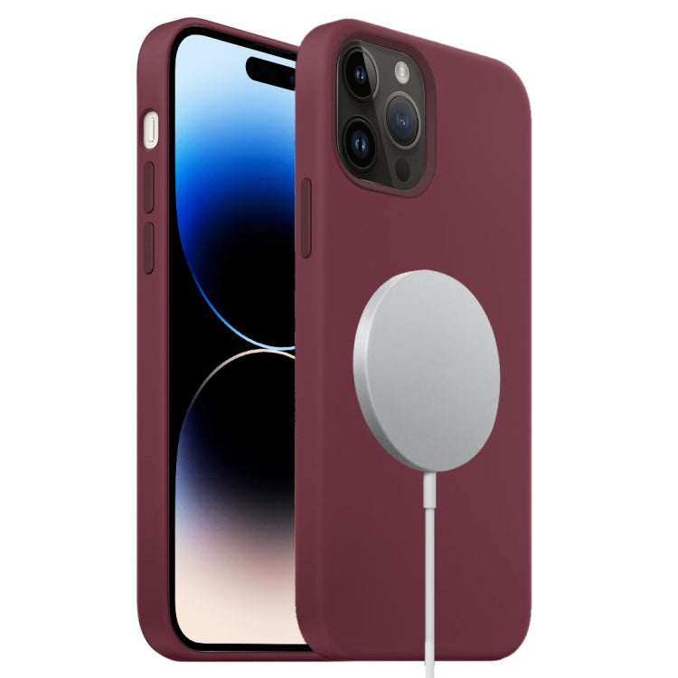 Liquid Silicone Full Coverage MagSafe Phone Case, For iPhone 14 Pro, For iPhone 14 Pro Max