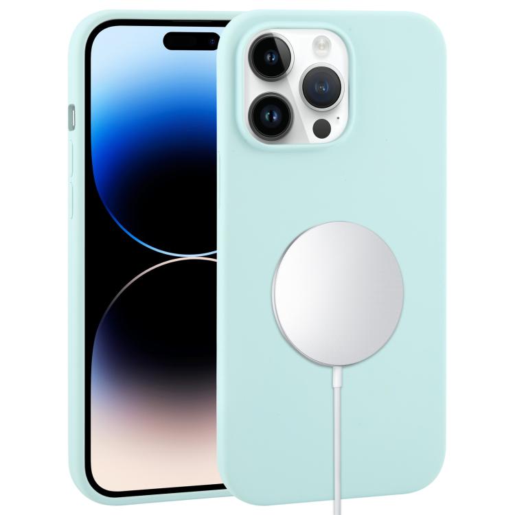 Liquid Silicone Full Coverage MagSafe Phone Case, For iPhone 14 Pro, For iPhone 14 Pro Max