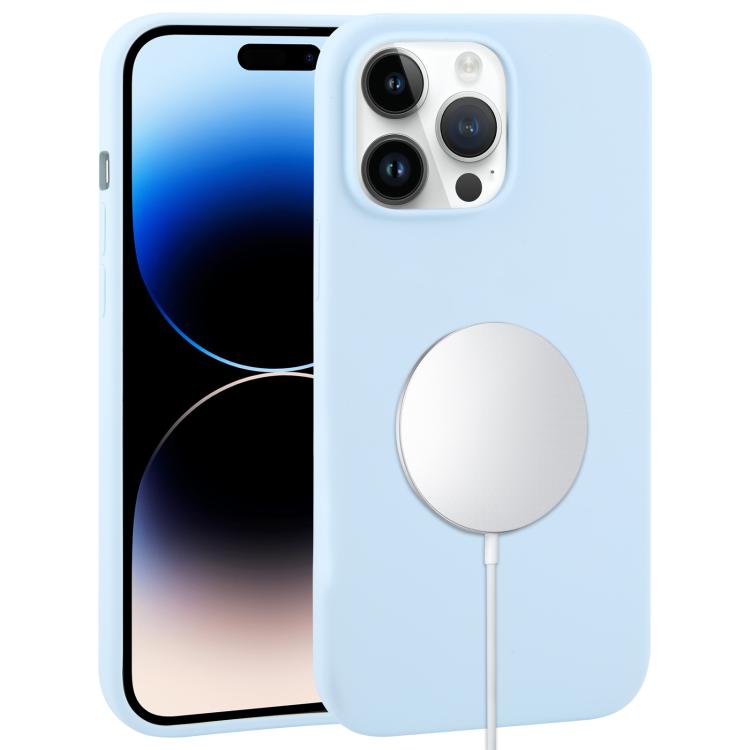 Liquid Silicone Full Coverage MagSafe Phone Case, For iPhone 14 Pro, For iPhone 14 Pro Max