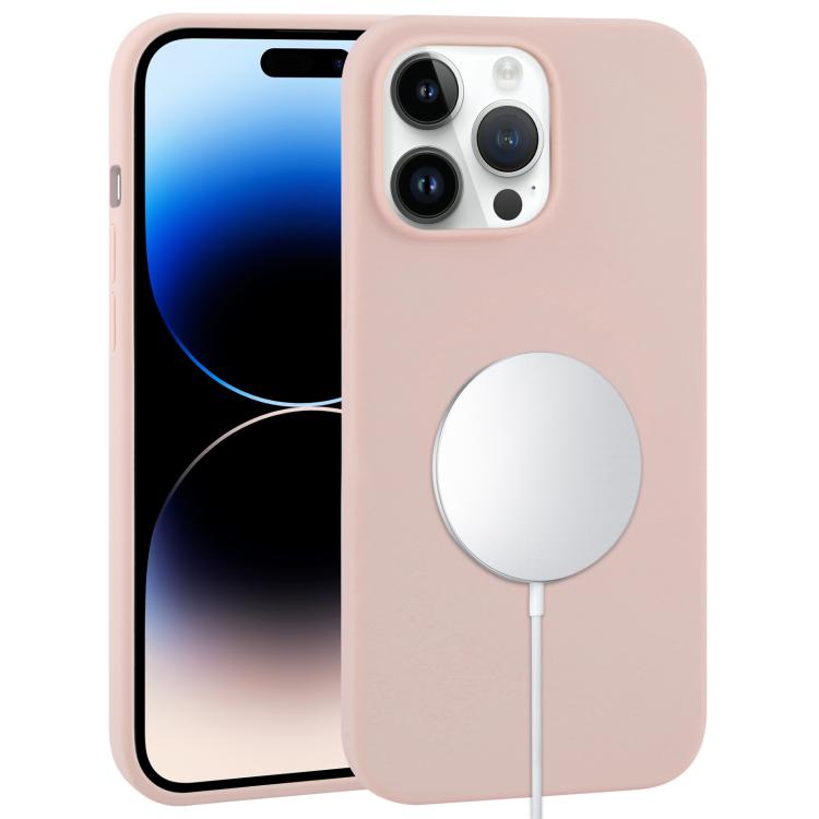 Liquid Silicone Full Coverage MagSafe Phone Case, For iPhone 14 Pro, For iPhone 14 Pro Max