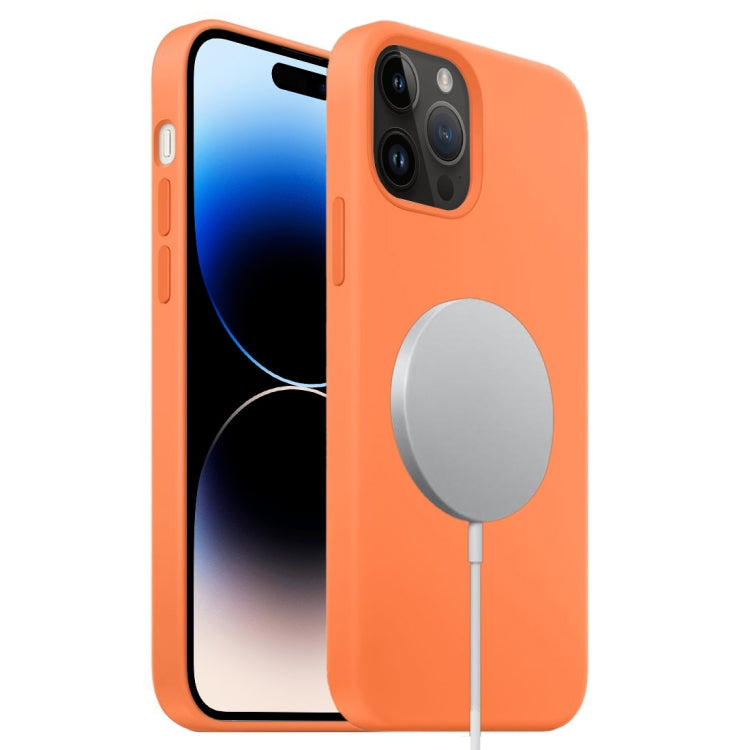 Liquid Silicone Full Coverage MagSafe Phone Case, For iPhone 14 Pro, For iPhone 14 Pro Max