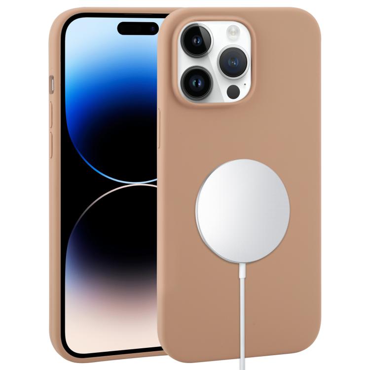 Liquid Silicone Full Coverage MagSafe Phone Case, For iPhone 14 Pro, For iPhone 14 Pro Max