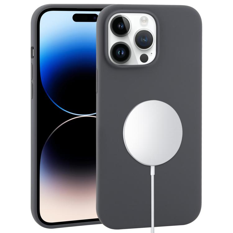 Liquid Silicone Full Coverage MagSafe Phone Case, For iPhone 14 Pro, For iPhone 14 Pro Max