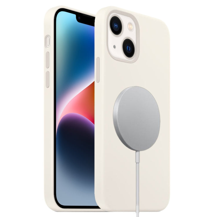 Liquid Silicone Full Coverage MagSafe Phone Case, For iPhone 15 Plus, For iPhone 15