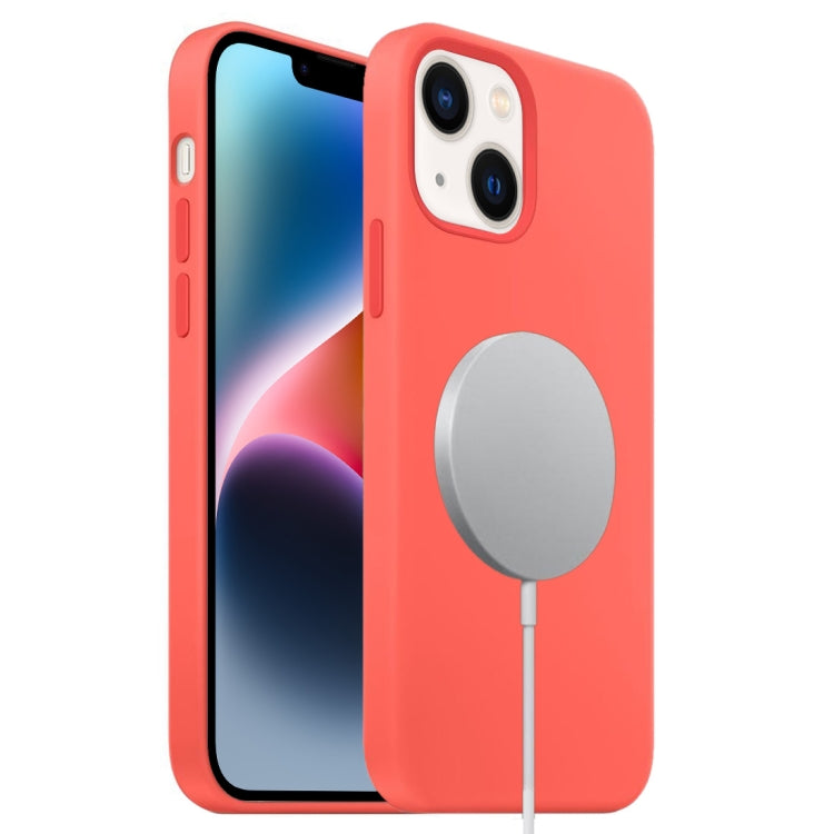 Liquid Silicone Full Coverage MagSafe Phone Case, For iPhone 15 Plus, For iPhone 15