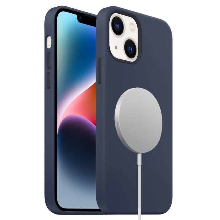 Liquid Silicone Full Coverage MagSafe Phone Case, For iPhone 15 Plus, For iPhone 15
