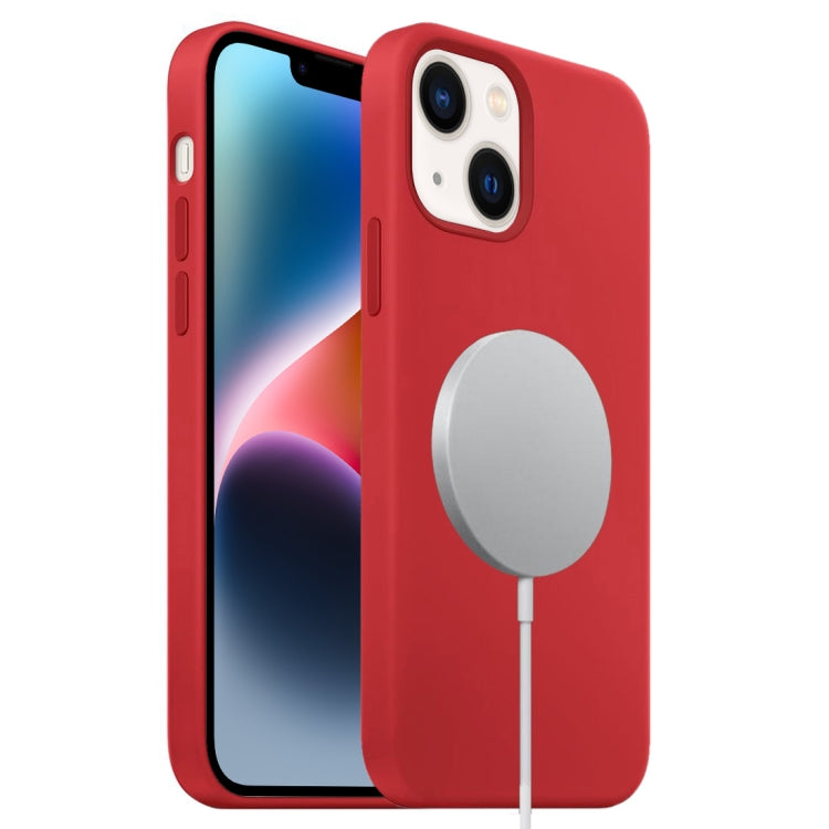 Liquid Silicone Full Coverage MagSafe Phone Case, For iPhone 15 Plus, For iPhone 15